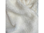 Sélection Coup de coudre - Tissu Maille Sherpa Laine Uni Blanc Cassé
