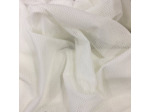 Sélection Coup de coudre - Tissu Filet en Polyester Uni Couleur Blanc