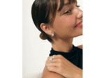 Bague Murat Minuit en argent rhodié et oxyde de zirconium