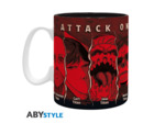 [MUG] ATTACK ON TITAN Mug 460 ml Les Titans
