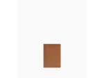 Grand portefeuille vertical zippé Martin en cuir lisse