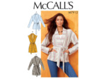 McCall’s – Patron Femme Veste Ample M7912 du 44 au 54