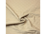 Sélection Coup de Coudre – Tissu Matelassé Leger à Motif Losange Uni Beige