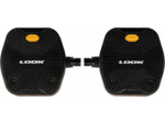 LOOK Cycle - Pédale de Vélo Geo City Grip Vision - Pédale Plate avec Sécurité Lumineuse - Adhérence Maximale - Activ Grip en Caoutchouc Innovant - Pédale Vélo Urbaine Premium