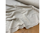 Sélection Coup de coudre - Tissu Jersey de Lin et Viscose Uni Sable