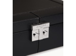 Coffret 6 montres et boutons de manchettes en cuir