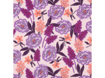 Nerida Hansen - Popeline de Coton "FRESH FLOWERS" Rose Pastel