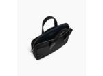 Porte documents 15" Basile en toile nylon et cuir lisse