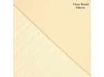Fibre Mood – Tissu en Coton Mélangé Effet Plissé 3D "Anica" Couleur Crème