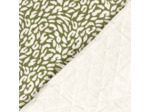 Sélection Coup de coudre - Tissu Voile de Coton Matelassé "Panthère" Kaki