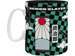 [MUG]  - DEMON SLAYER Mug Tanjiro noir & vert S2 460ML