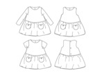 Ikatee – Patron Enfant Robe "Helsinki" de 3 à 12 ans
