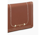 Portefeuille moyen modèle Ella en cuir grainé