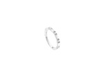 Bague Murat Façades en argent rhodié et oxyde de zirconium