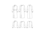 Maison Fauve - Patron Couture Robe ou Blouse  "Soliflore" du 34 au 52