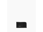 Porte cartes large zippé Lucien en cuir signature T