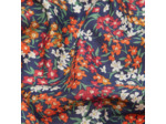 Liberty London - Tissu Sea Blossoms Tana Lawn Coton Bleu Marine