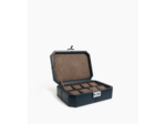 Coffret 8 montres fermoir T en cuir