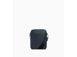 Petite sacoche zippée Marceau en cuir grainé