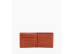 Porte cartes avec poche billets Emile en cuir grainé