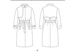 I Am Patterns - Patron Couture Femme Trench "I am Bob" de 36 à 46