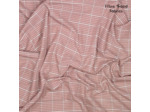 Fibre Mood - Tissu A Carreaux "Mireya" Bordeaux et Beige