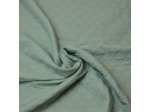 Sélection Coup de Coudre – Tissu Matelassé Leger à Motif Losange Uni Vert d'Eau