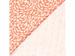 Sélection Coup de coudre - Tissu Voile de Coton Matelassé "Panthère" Corail