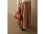 Petit sac à main Sans Couture en cuir lisse