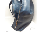 Sac cuir bleu 24-736