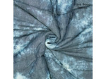 Fibre Mood - Tissu Matelassé "Elma" Couleur Jean Tie ans Dye