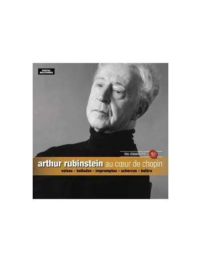 Cd Au coeur de Chopin - valses, ballades, impromptus, scherzos, boléro