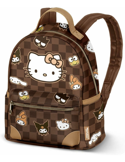 HELLO KITTY & Friends - Damier - Mini Sac à Dos Heady '25x21x11cm'