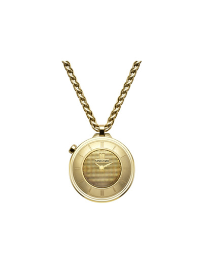 Montre sautoir March LA.B Lady Volante Electrique - Gold - Sautoir Doré