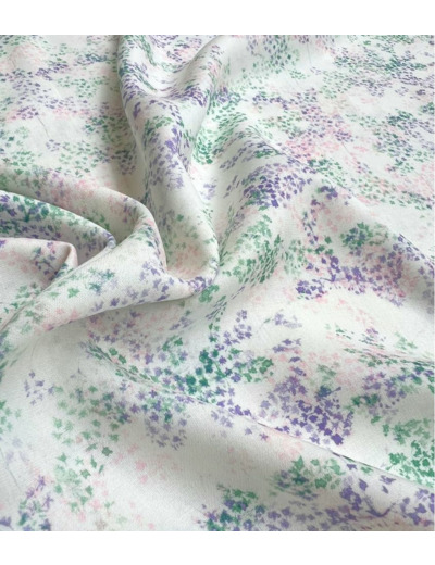 Singulière par Cousette - Tissu Viscose Imprimé "Sakura"