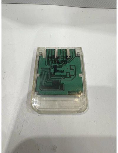 Carte mémoire 1 Mb (15 blocs) pour Sony Playstation 1 (PSX), PSOne, compatible PS2
