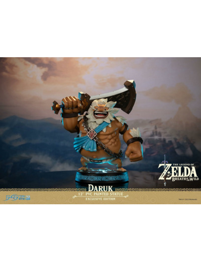 [FIGURINE EXCLU WEB] THE LEGEND OF ZELDA Breath of The Wild - FIRST 4 Figures - Daruk Edition Collector