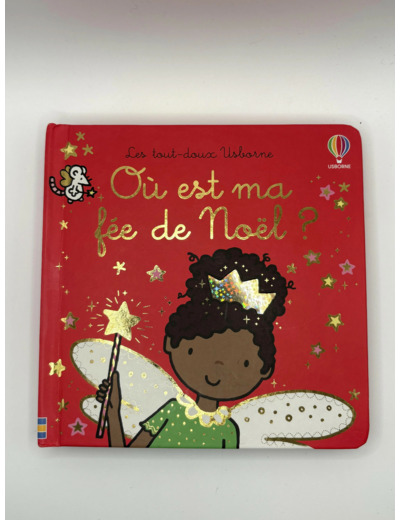 Livre Où est ma fée de Noël ? Les tout-doux Usborne - Dès 6 mois