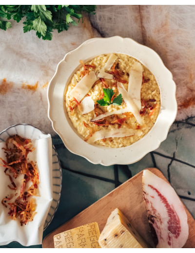 Coffret risotto carbonara