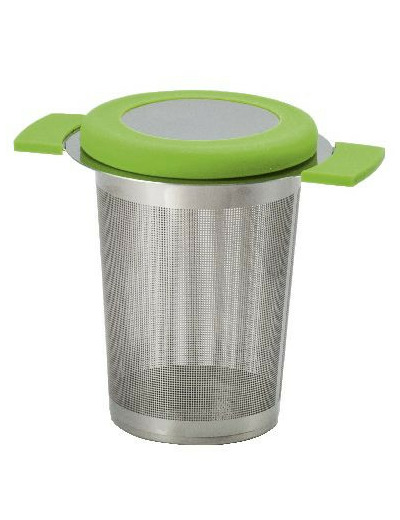 FILTRE INOX AVEC COUVERCLE VERT