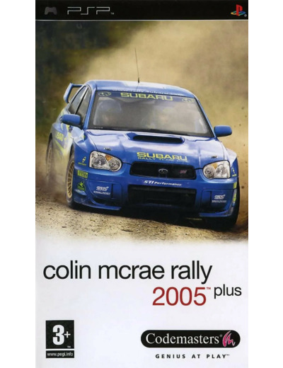 Jeu Psp  Codemasters Colin Mcrae Rally 2005 Plus Nt