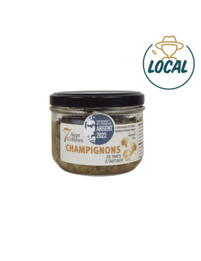 Champignons de Paris à Tartiner - Les 7 collines