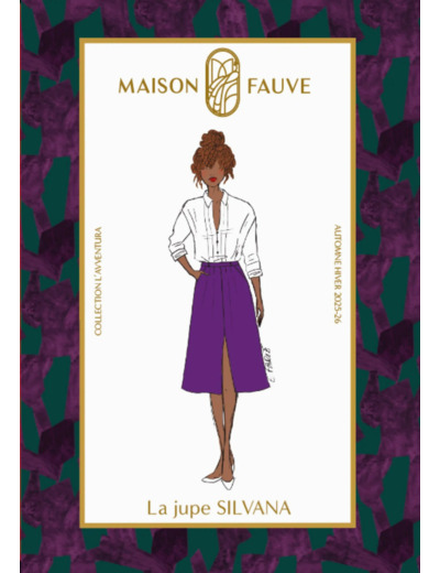 Maison Fauve - Patron Couture Femme Jupe "Silvana" du 34 au 52