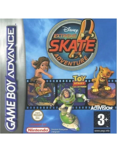 Jeu GBA Disney's Extreme Skate Adventure