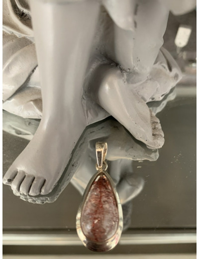 Pendentif en quartz electral