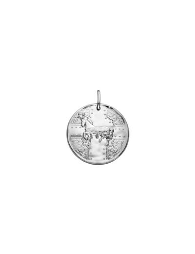 Médaille Arthus Bertrand Versailles Cheval en argent satiné, 25 mm