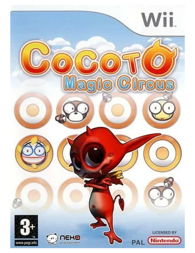 Jeu Wii Cocoto magic circus - Jeu Seul