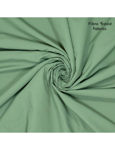 Fibre Mood - Tissu Nylon Imperméable pour Vêtements de Sport et Plein Air "Ash" - Uni Vert