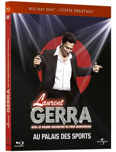 Blu-Ray Laurent Gerra - Laurent Gerra avec le grand orchestre de Fred Manoukian au Palais des Sports - Blu - ray