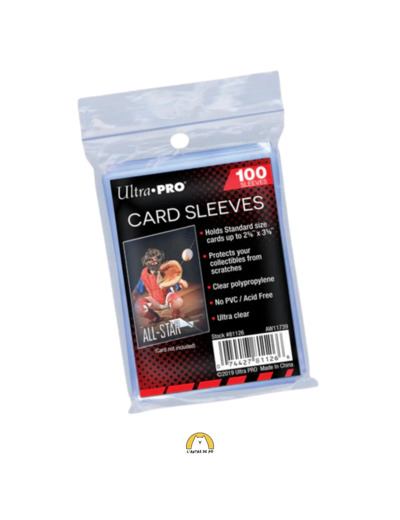 Sleeves standards Ultra Pro x100 – Pokémon, Lorcana, One Piece